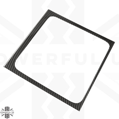 Centre Console Trim - Carbon Fibre - for Land Rover Defender L663
