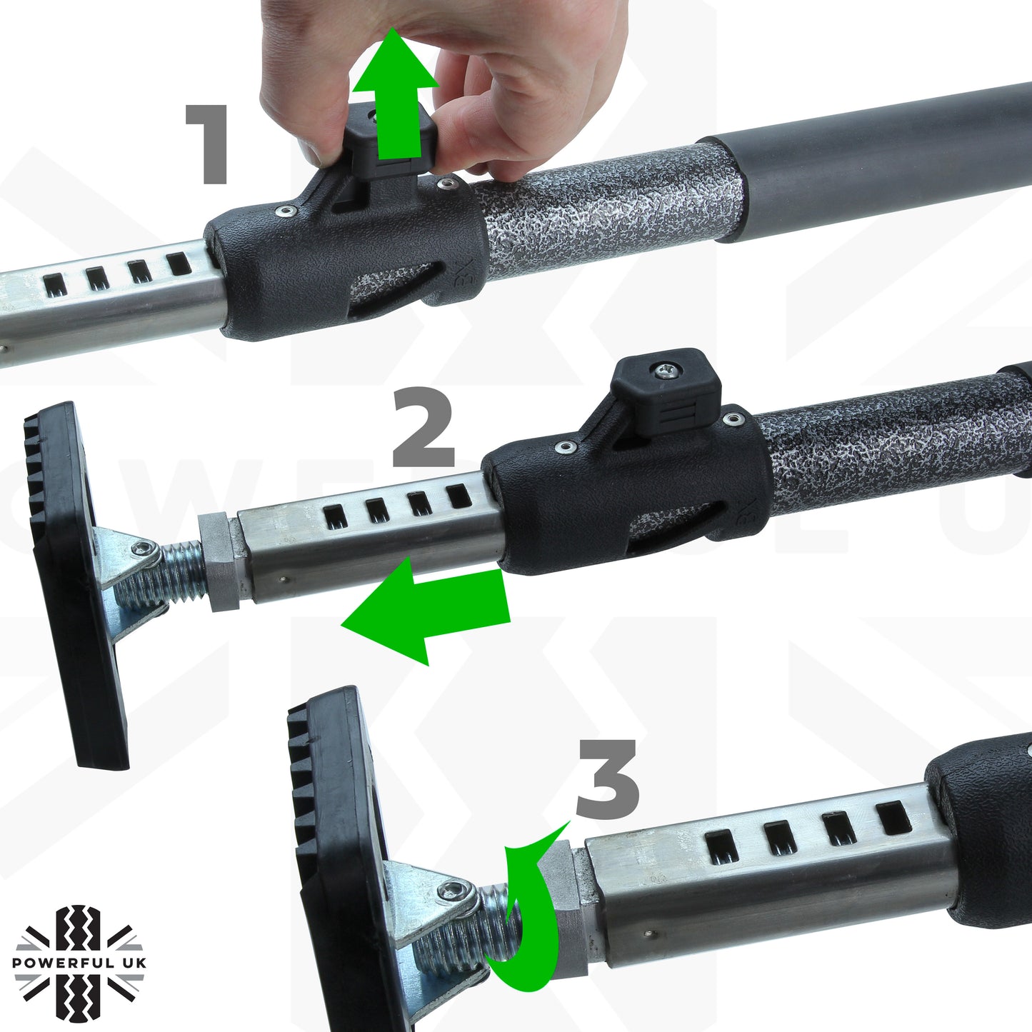 Cargo Restraining Bar for VW Van - Type 1