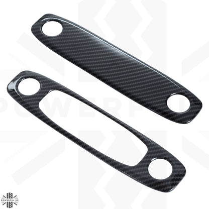 2x Roof Light Covers in Carbon Fibre for Tesla Model 3