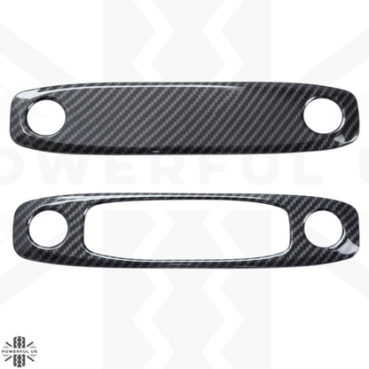 2x Roof Light Covers in Carbon Fibre for Tesla Model 3