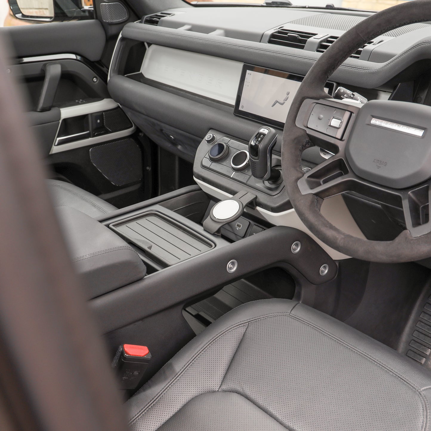 Centre Console MagSafe Charger Holder for Land Rover Defender L663 - LATE Type