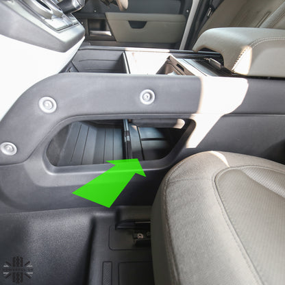 Centre Console Organiser Tray (Lower Rear) for Land Rover Defender L663