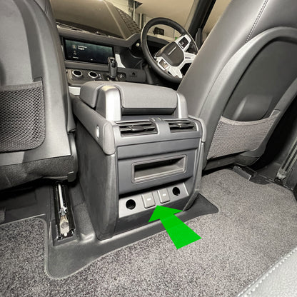 1x Rear Passenger Power Outlet Splitter Loom for Land Rover Defender L663