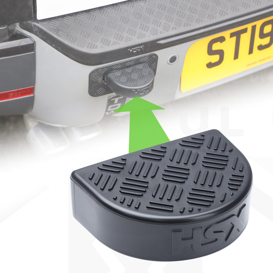 1x Tow Eye Bung for Land Rover Defender L663 - Chequer Plate Top