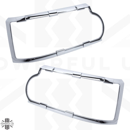 Headlamp Covers for Range Rover L322 2010-13 - Chrome