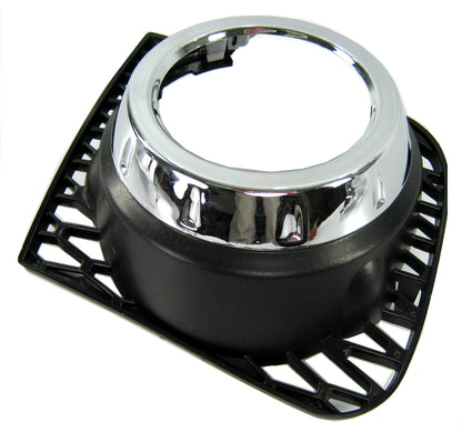 Front Bumper Fog Lamp Surrounds for Range Rover L322 2010 - Chrome & Black