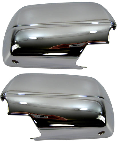 Full Mirror Covers for Range Rover L322 (02- 05 Mirrors) - Chrome