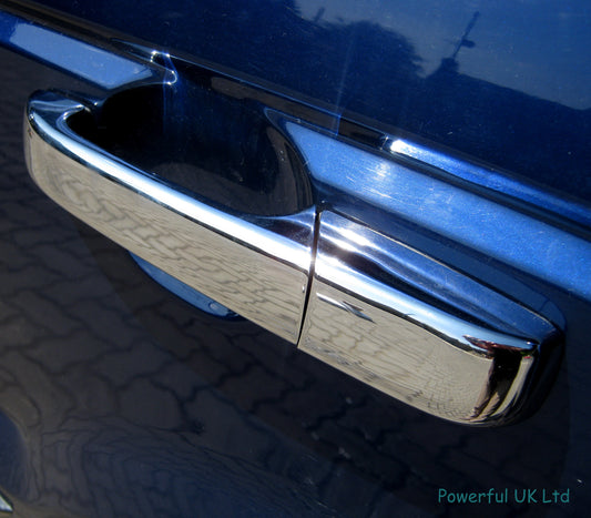 Door Handles Covers (8pc) for Range Rover P38 - Chrome