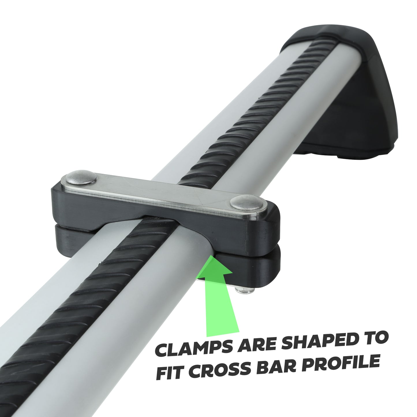 CROSS BAR Mount Clamp Kit for the Land Rover Defender L663 - Kit B