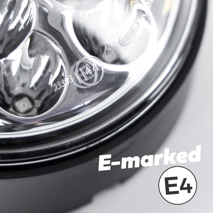 95mm 10pc NAS LED Light Kit for Land Rover Classic Defender - Clear Lens