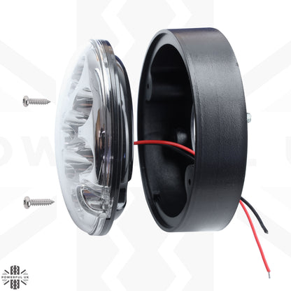 95mm 10pc NAS LED Light Kit for Land Rover Classic Defender - Clear Lens