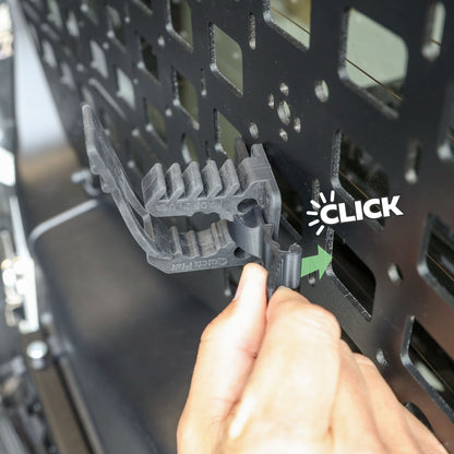 2x QuickFist Mini Clamps + 2x Molle Plate Mounting Clips