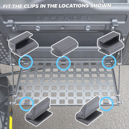 Insert Board for Powerful UK Folding Picnic Table for Land Rover Defender L663