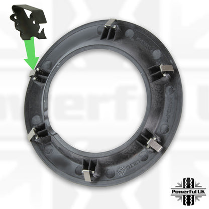 Fog Bezel Spring Clips x6 for Land Rover Discovery 3 - Genuine