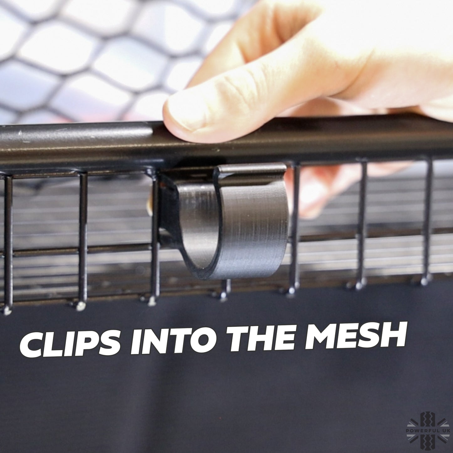 'Big Larry Pro' Torch + 2pc Mount Kit for Wire Luggage Rack for Land Rover Defender L663