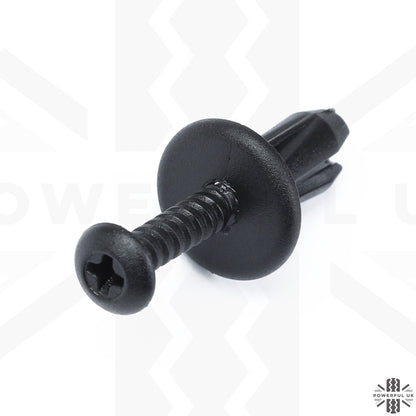 4x Clips for Front Grille (Plastic Screw Rivet type) for Land Rover Discovery 5