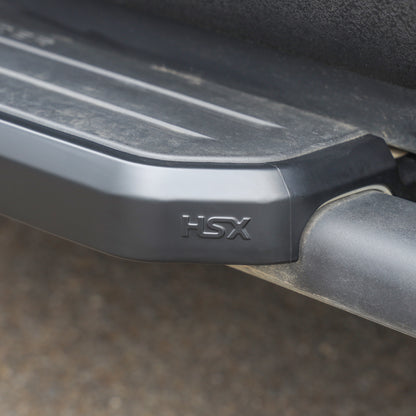 2x Side Step Covers (Smooth Finish) for Land Rover Defender L663 (90) - Matt Black