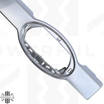 Front Grille Bar in Noble Chrome (Genuine) for Land Rover Defender L663