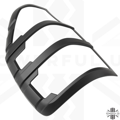 Rear Light Covers - Satin Black - for Ford Ranger 2012 on