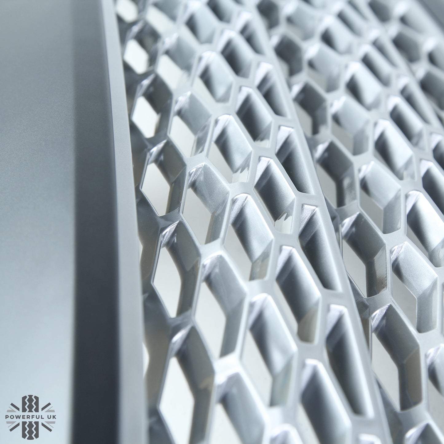 "Supercharged Style" Grille for Range Rover L322 05-09 - Grey + Silver