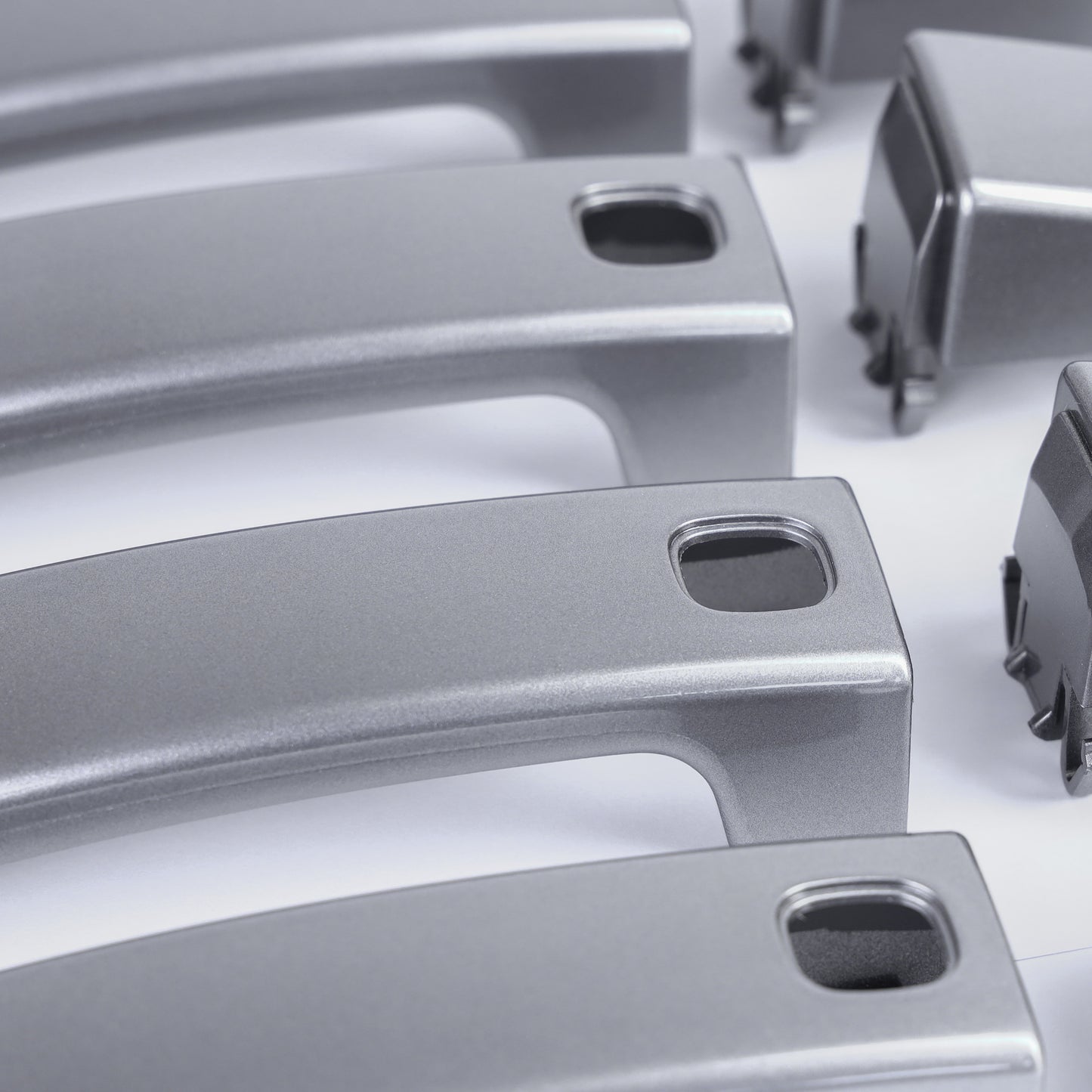 Door Handle 'Skins' for Range Rover Sport L320 2010-13 (with hole for button)  - Orkney Grey