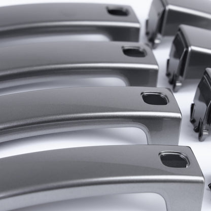 Door Handle 'Skins' for Range Rover Sport L320 2010-13 (with hole for button)  - Stornoway Grey