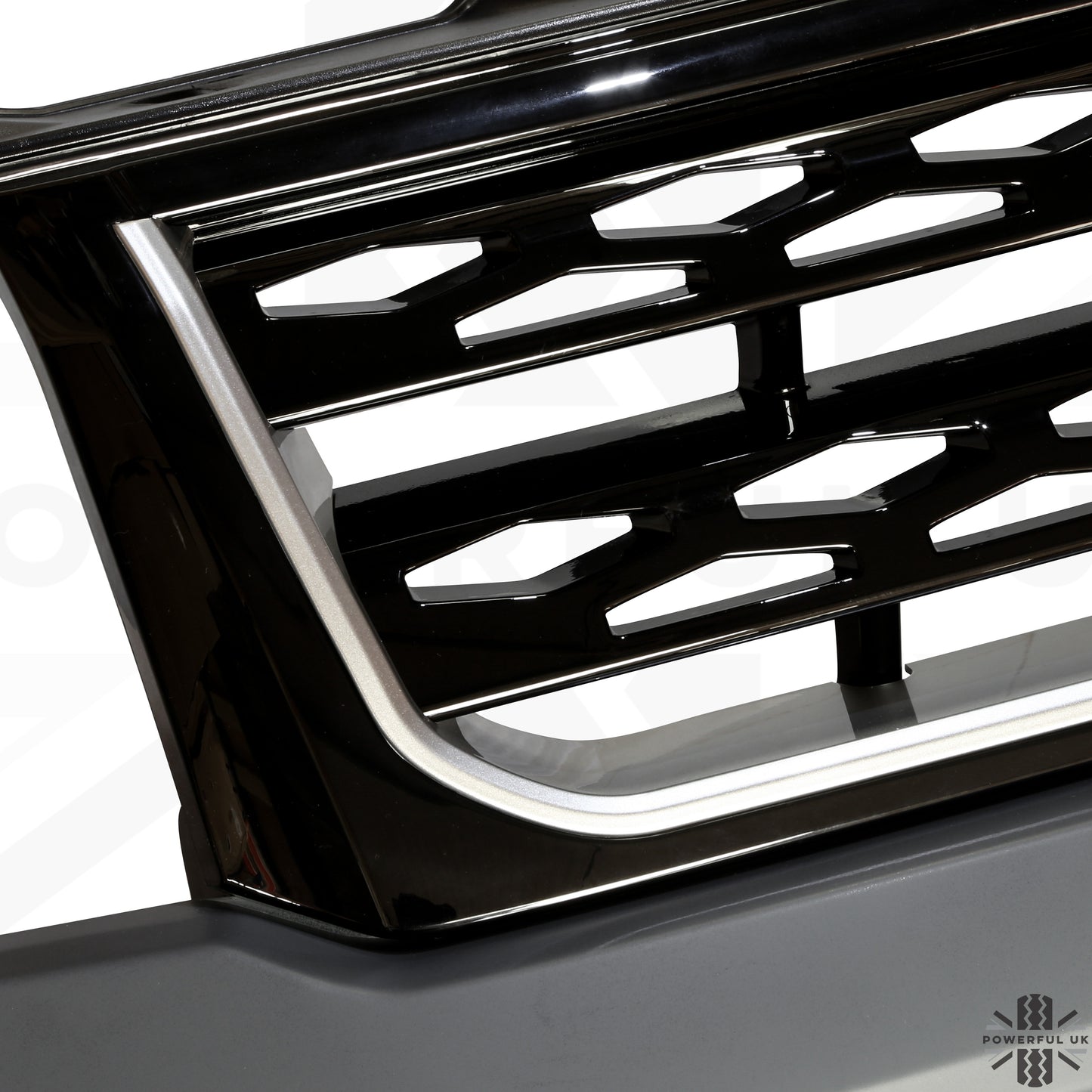 Front Bumper & Grille 2012 Facelift Style - Black grille - for Land Rover Freelander 2