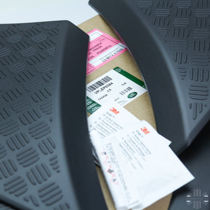 Chequer Plate Wheel Arch Trim Kit (genuine) for Land Rover Defender L663 (110/130)