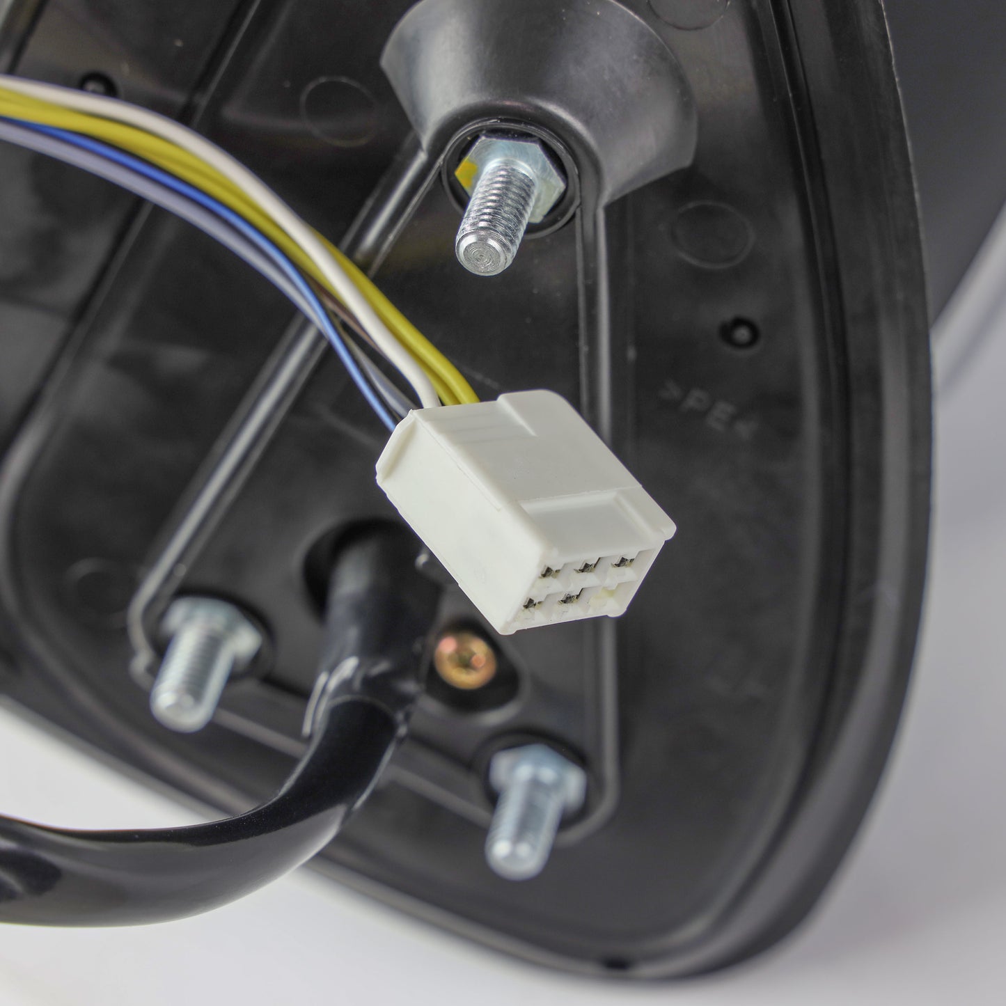 Wing Mirror Assembly - Chrome - LH - for Toyota Hilux Mk6 (WITH power fold)