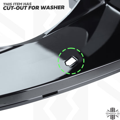 GENUINE Headlight Surround 'WITH Washer' for Land Rover Defender L663 - RIGHT