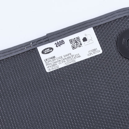 Grey Carpet Floor Mat Set - Genuine - for Land Rover Defender L663 (90 models) - LHD