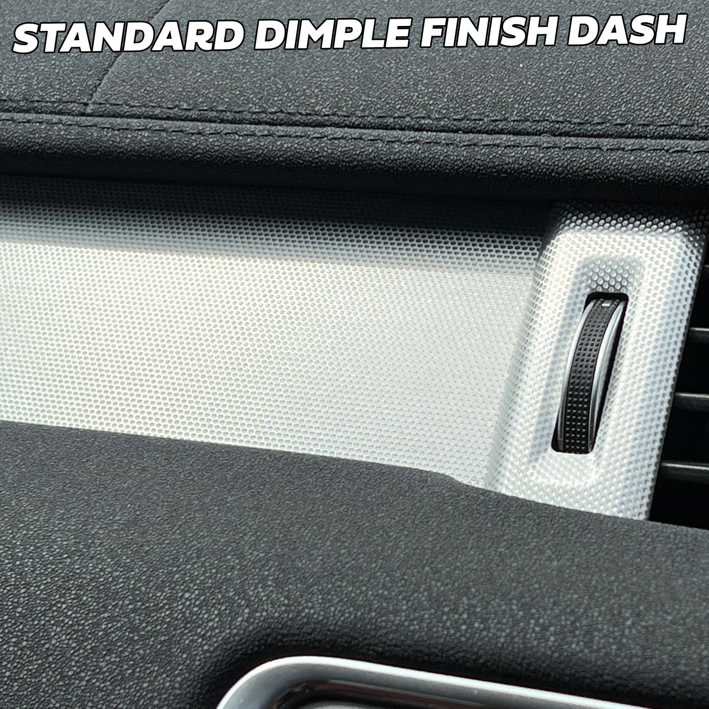 Silver Dash Insert Kit for Range Rover Evoque (2011-18) - RHD
