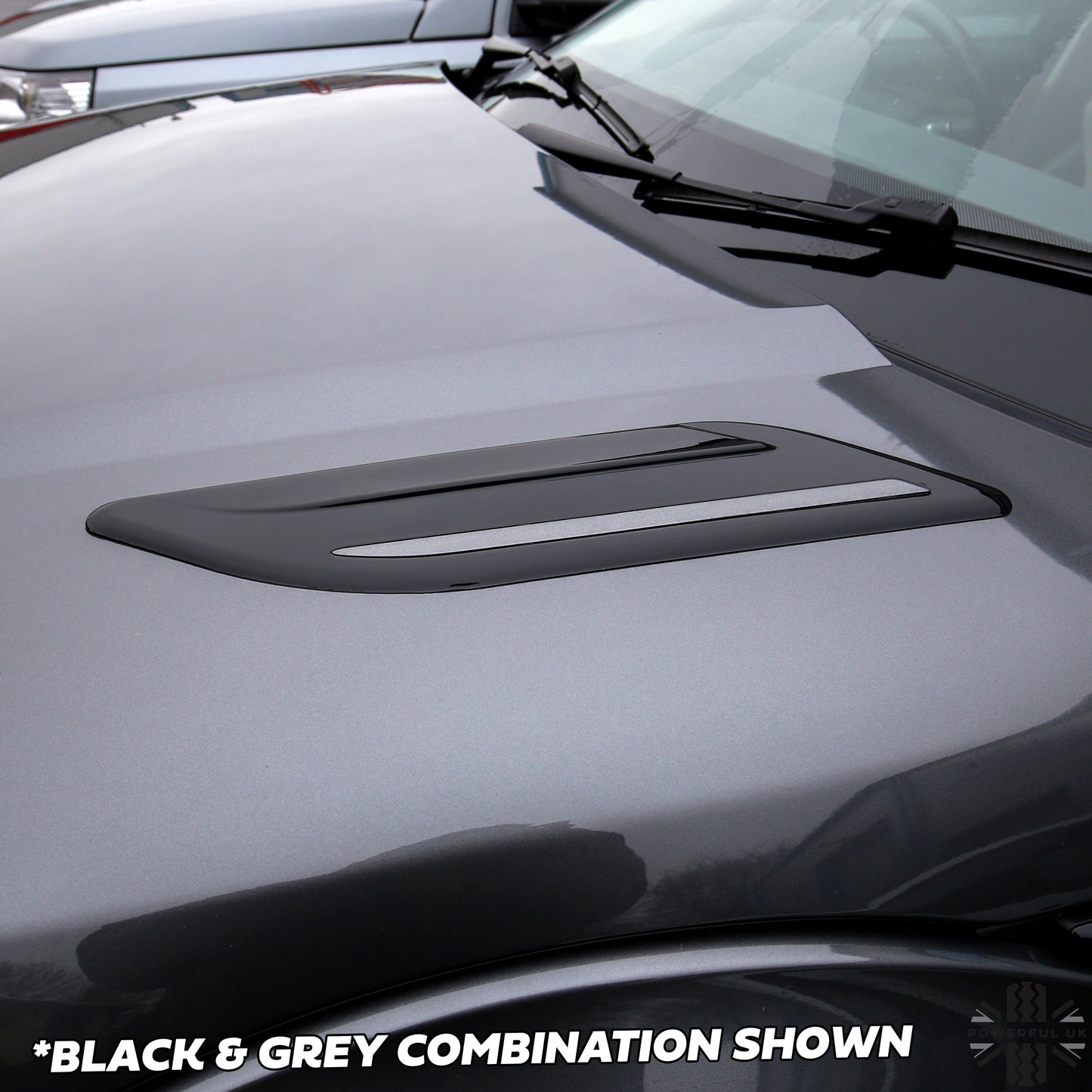 Dummy Bonnet Vents (Type 2) - 'All Gloss Black' for Range Rover Evoque