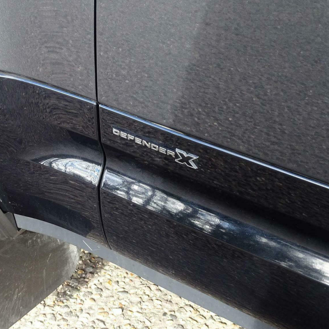 2x Genuine 'DEFENDER X' Badge for Land Rover Defender L663