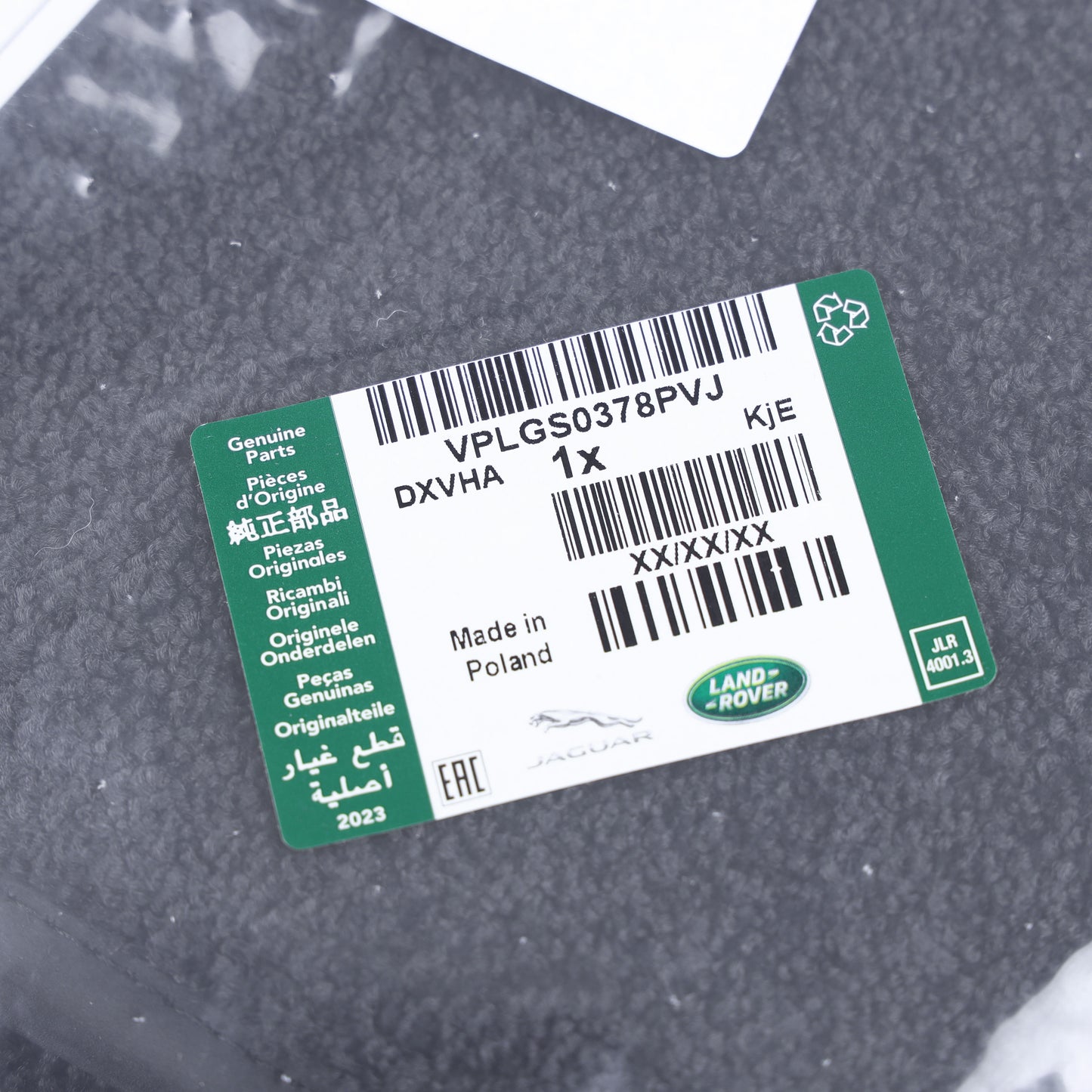 Genuine Carpet Floow Mat Set for Range Rover L405 2013-17