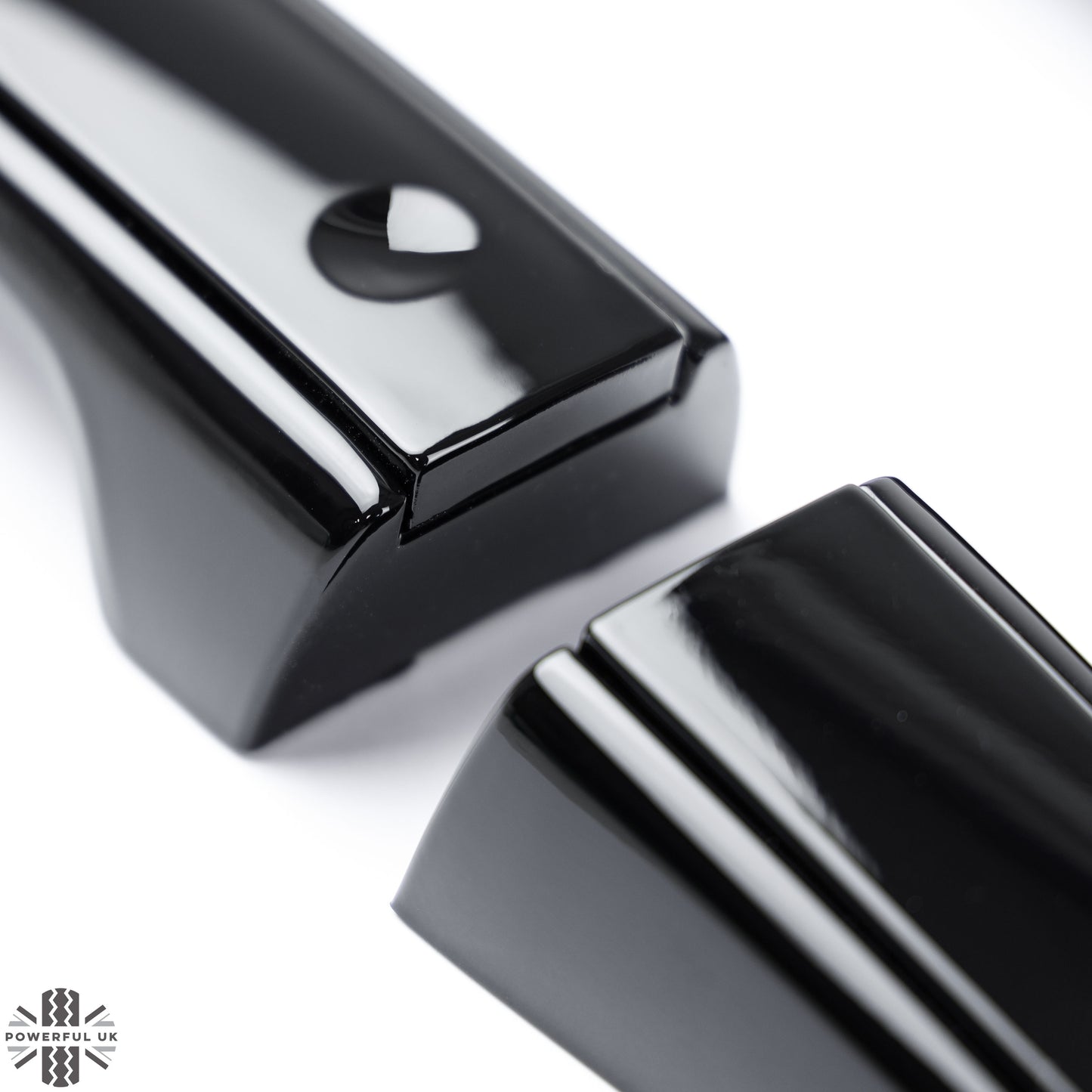 'Autobiography Style' Door Handles Skins in Black for Land Rover Discovery 5 - 8pc with Right Key Release