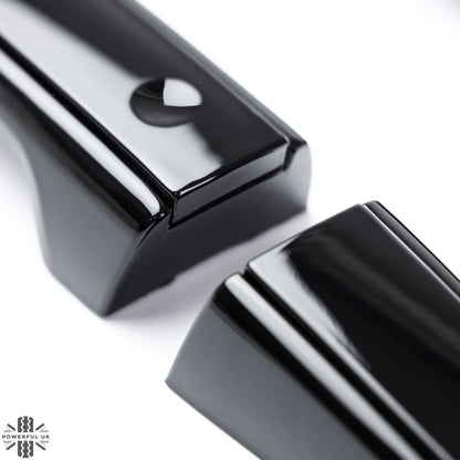 'Autobiography Style' Door Handles Skins in Black for Range Rover Sport L494 - 8pc with Left Key Release