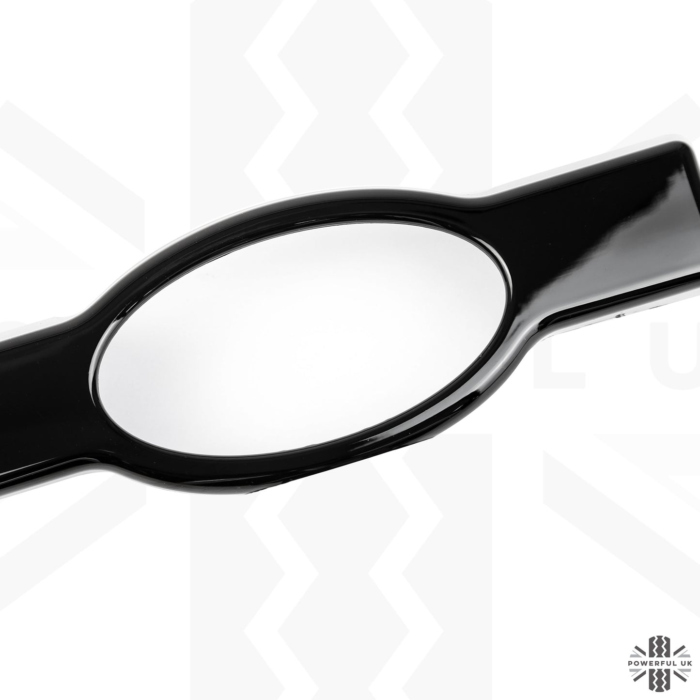 Front Grille Bar Cover for Land Rover Defender L663 - Gloss Black