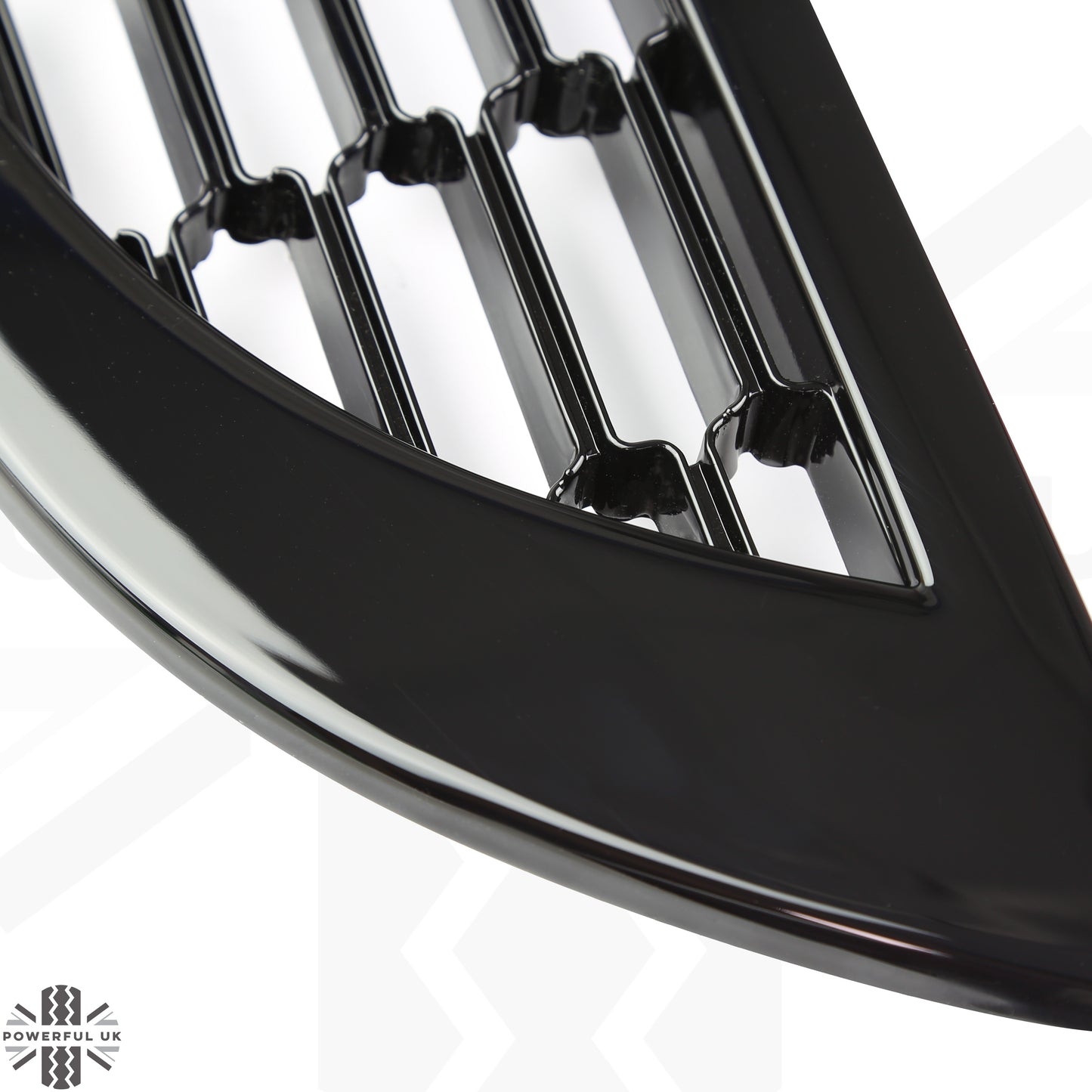 Front Grille Kit 2001-06 - Gloss Black Mesh - for BMW Mini