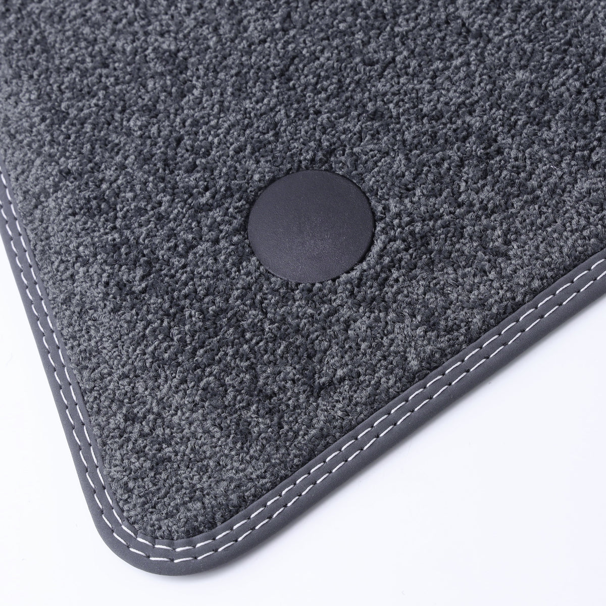 Grey Carpet Floor Mat Set - Genuine - for Land Rover Defender L663 (90 models) - LHD
