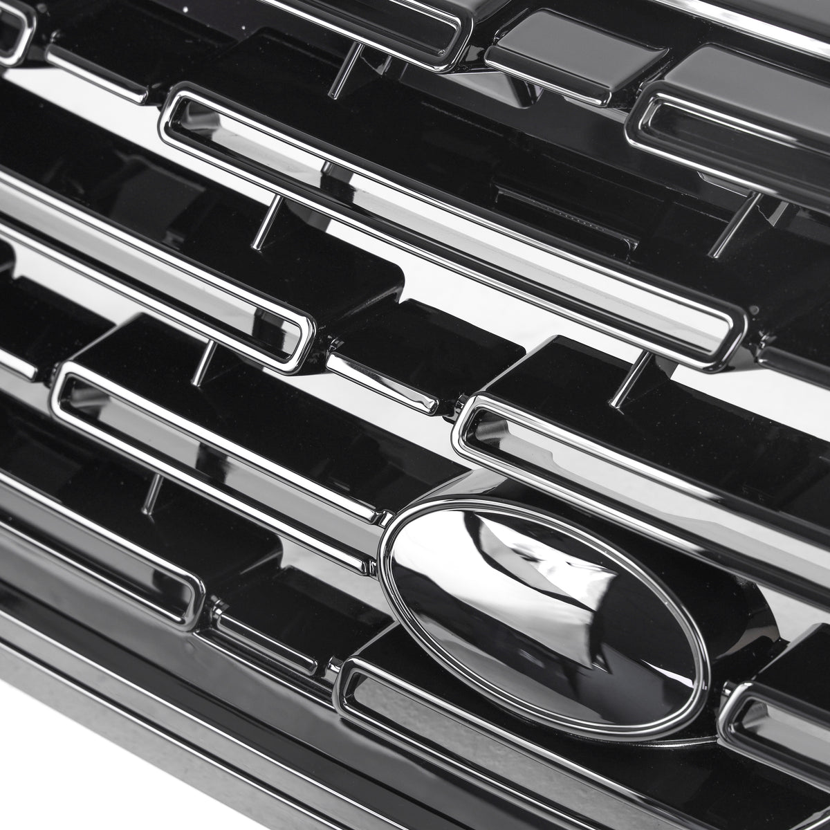 2024 Facelift Design All Gloss Black Front Grille for Range Rover Evoque 2 (2019+)