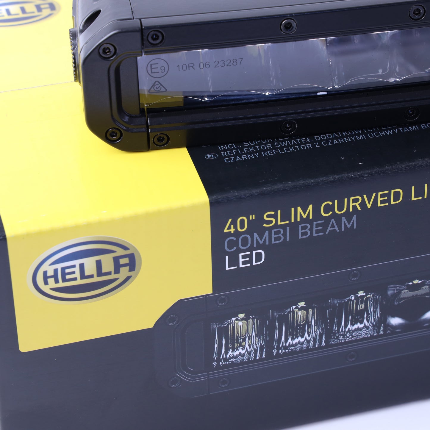 40" Light Bar HELLA Black Magic Slim Curved Lightbar