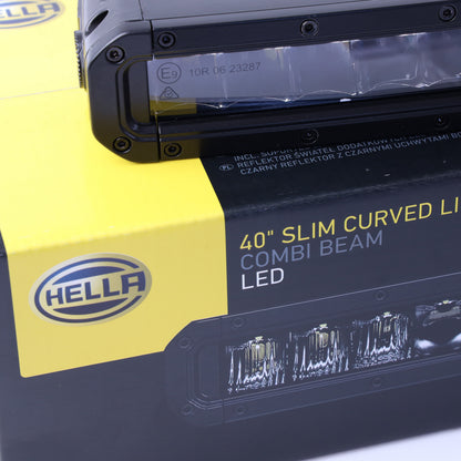 40" Light Bar HELLA Black Magic Slim Curved Lightbar