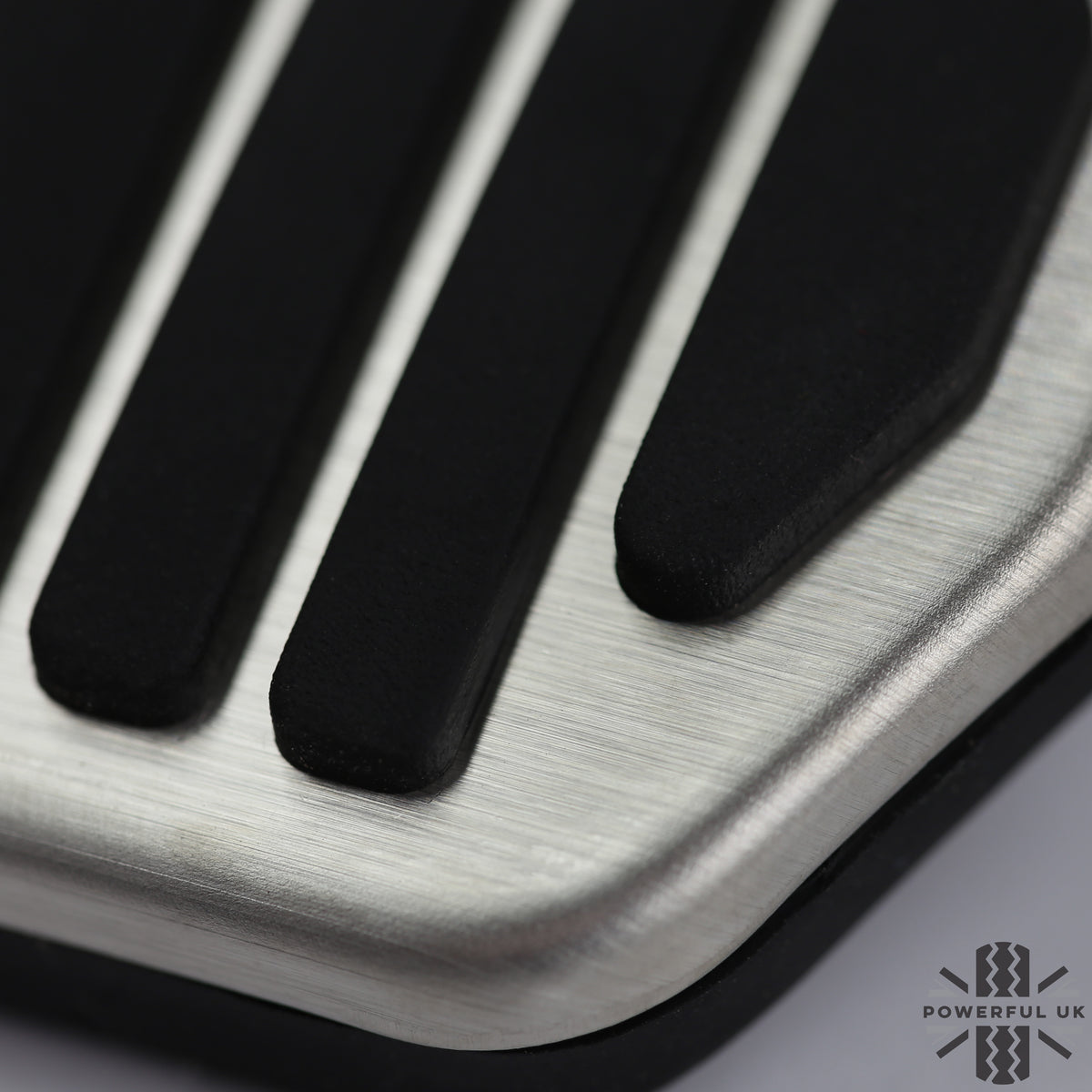 Foot Pedal Covers (With Logo) - Genuine - for Jaguar XF