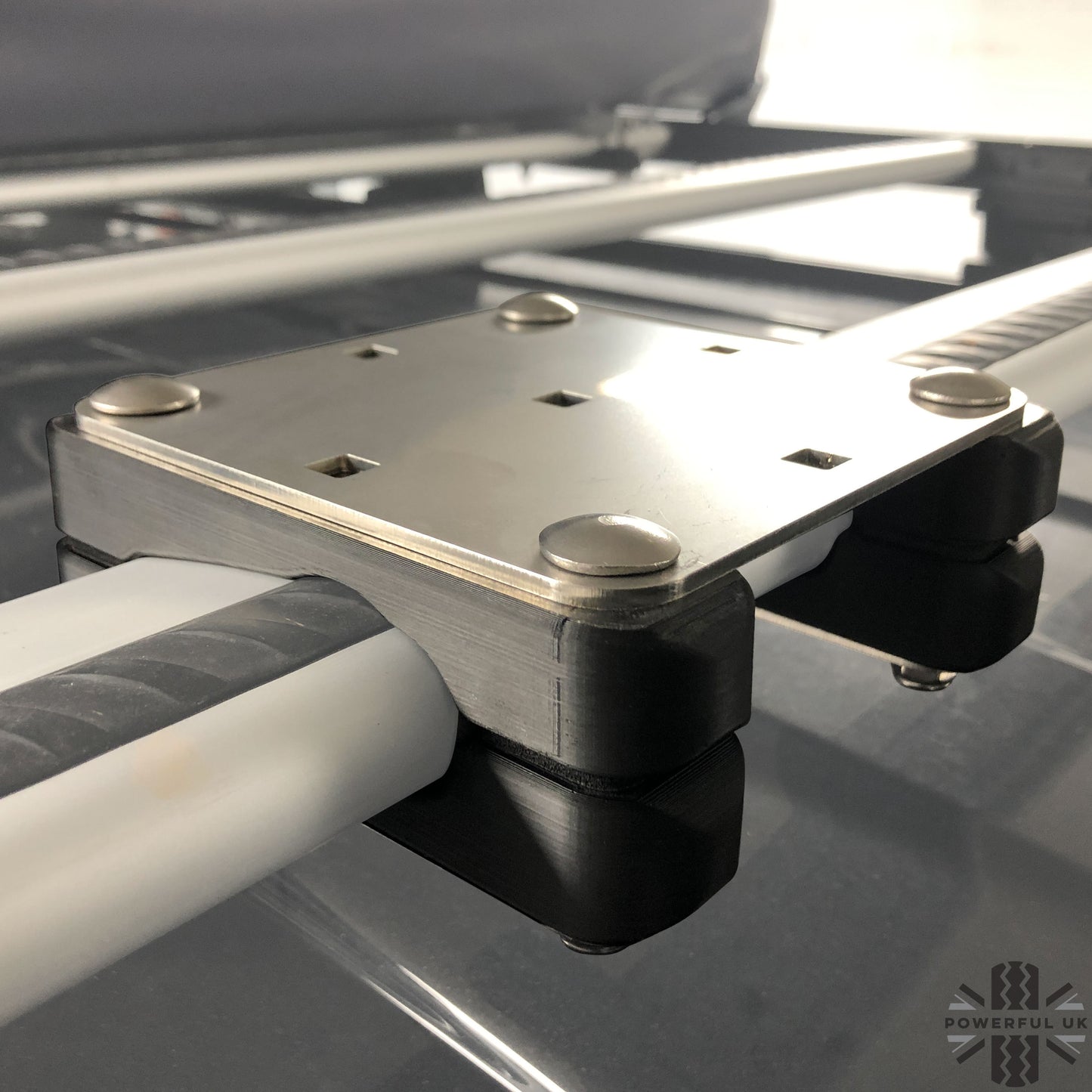 Roof Rack Mounting Clamp Kit for Thule Cross Bars - Kit A