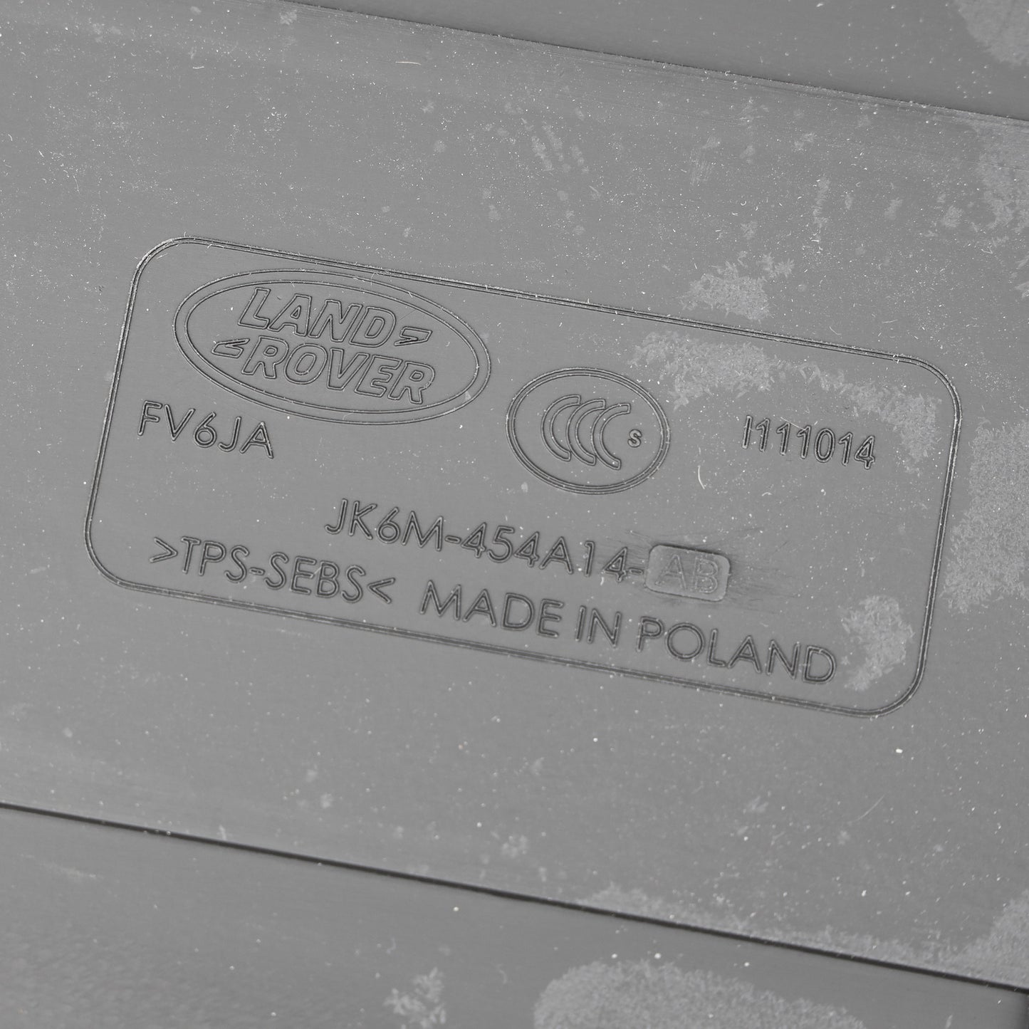 Genuine Rubber Boot Liner Mat for Range Rover Sport L494 (for PHEV)