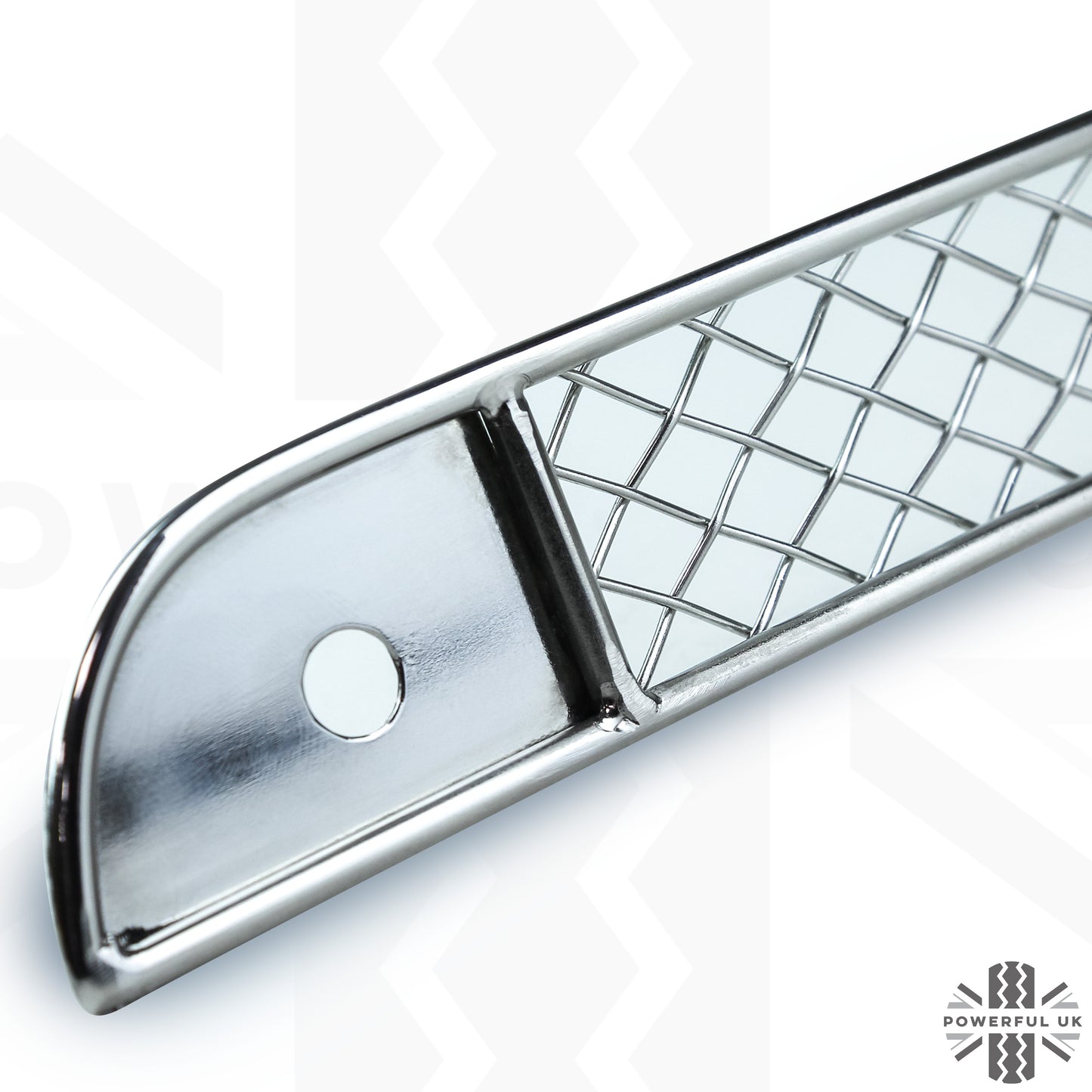 Lower Mesh Grille for Range Rover L322 (2006-09) - Stainless Steel