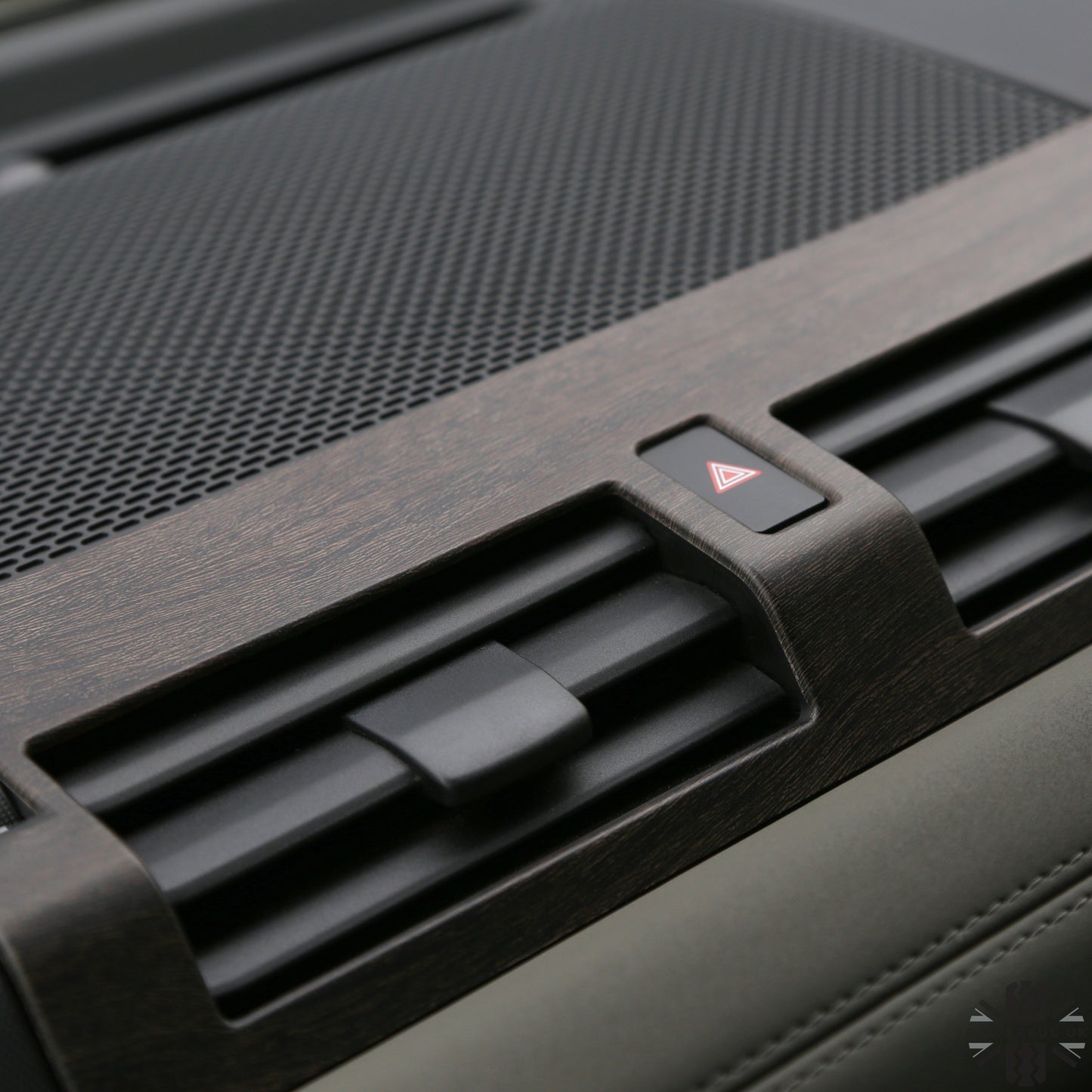 Centre Air Vent Cover Trim - Oak Wood - for Land Rover Defender L663