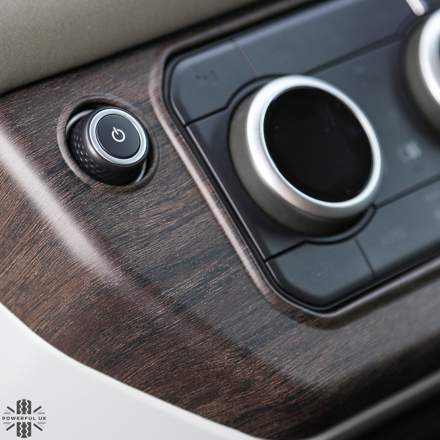 Centre Dash Cover Trim - Oak Wood - for Land Rover Defender L663