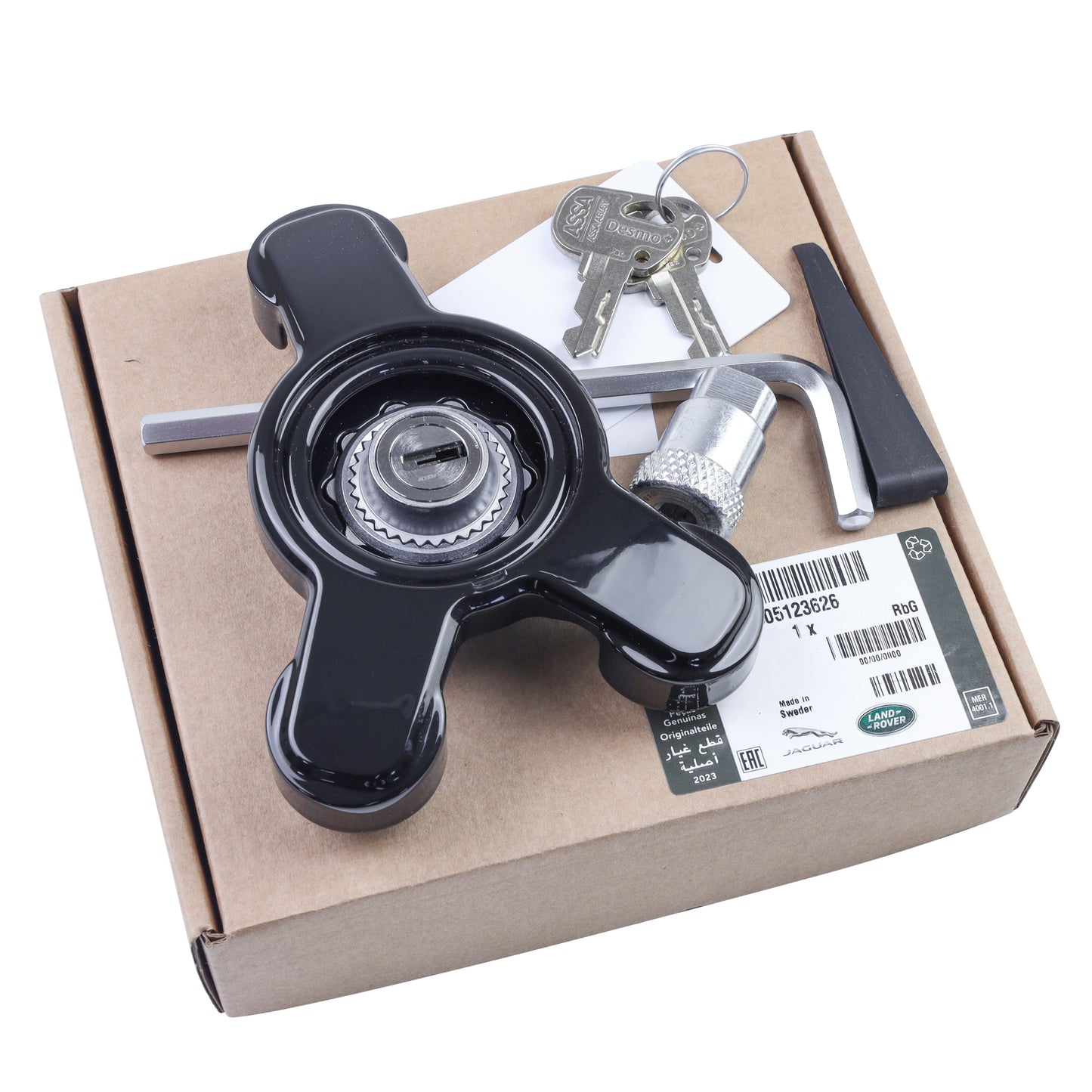 Genuine Spare Wheel Lock Kit for Land Rover Defender L663 - Type A